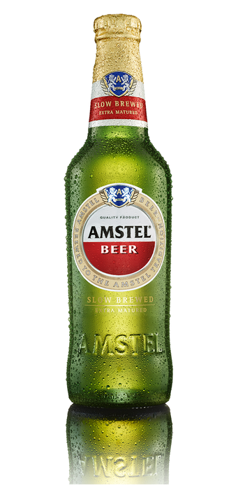 Amstel Lager Beer 330ml Bottles
