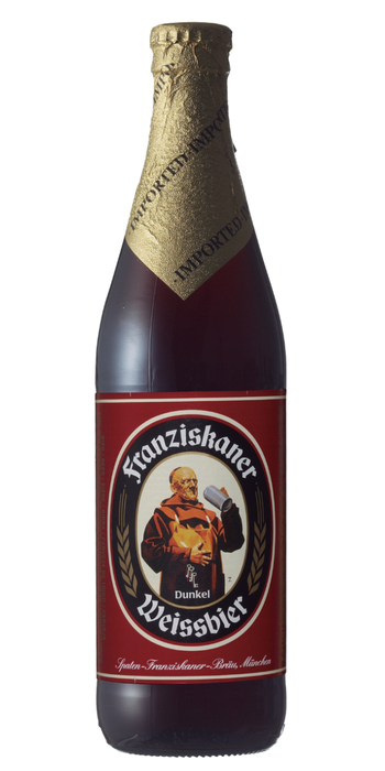Franziskaner Hefe-Weissbier Dunkel 500ml Bottles