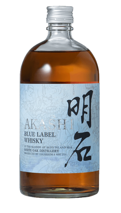 Akashi Blue Label Whisky 700ml Bottle