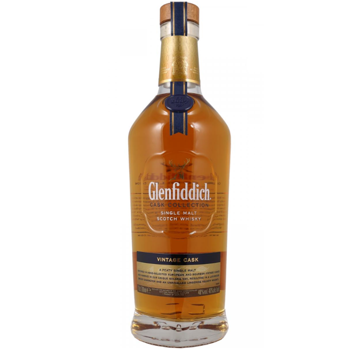 Glenfiddich Cask Collection Vintage Cask Single Malt Scotch Whisky 700ml Bottle