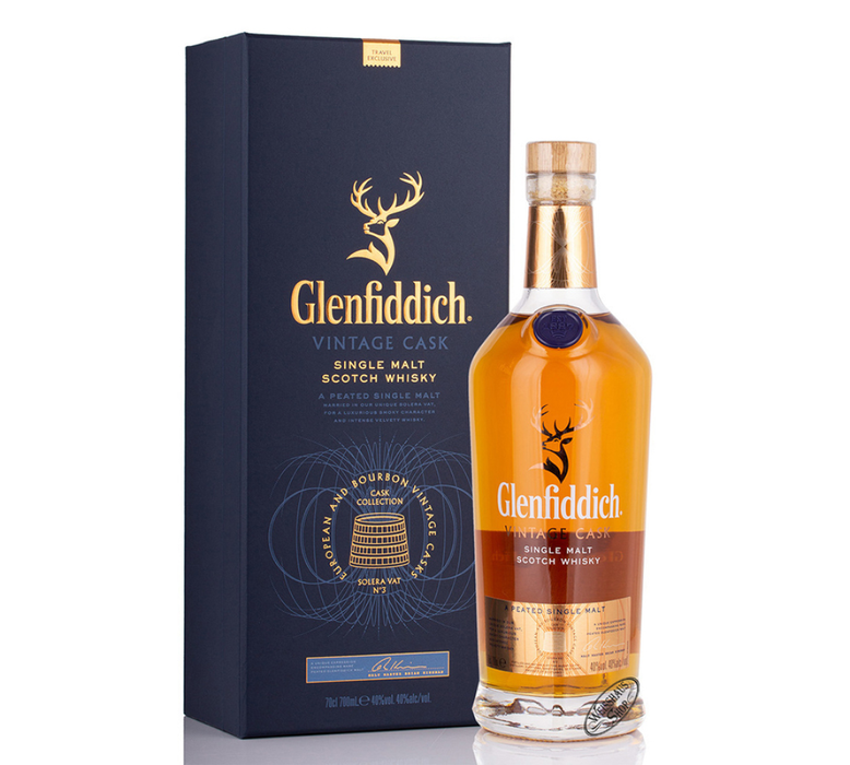 Glenfiddich Cask Collection Vintage Cask Single Malt Scotch Whisky 700ml Bottle