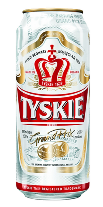 Tyskie 500ml Cans